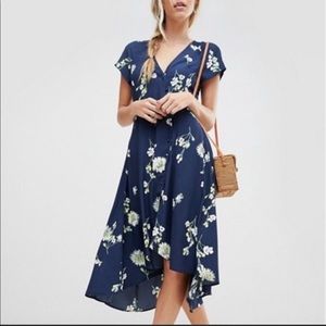 Free People Lost In You Floral Midi Dress